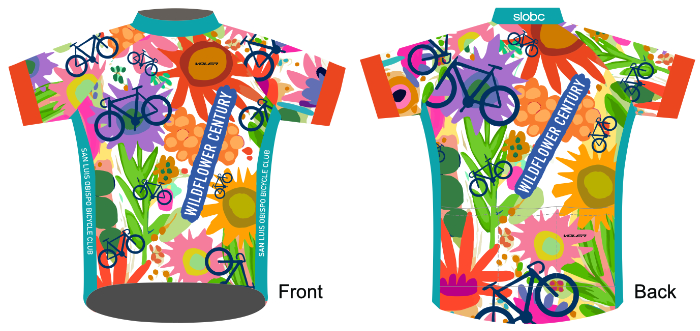 Image of Wildflower jersey design
